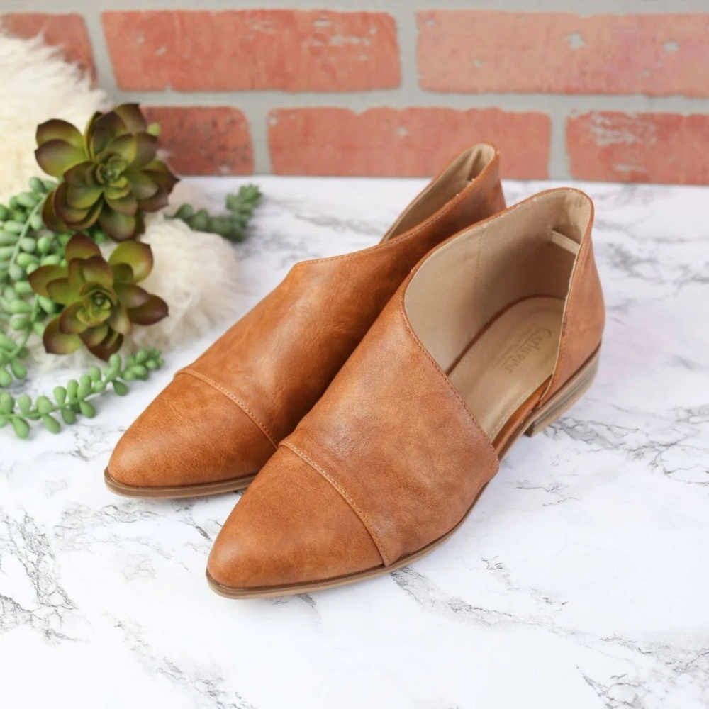 Brand New Catherine Malandrino d’orsay brown boots